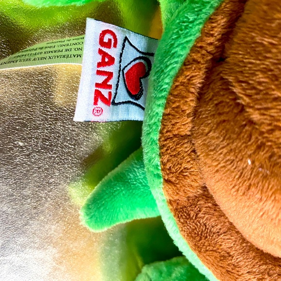 GANZ WEBKINZ COLLECTIBLE TURTLE HM150 LOGO ON SHELL SUPER SOFT 9” - Picture 12 of 12